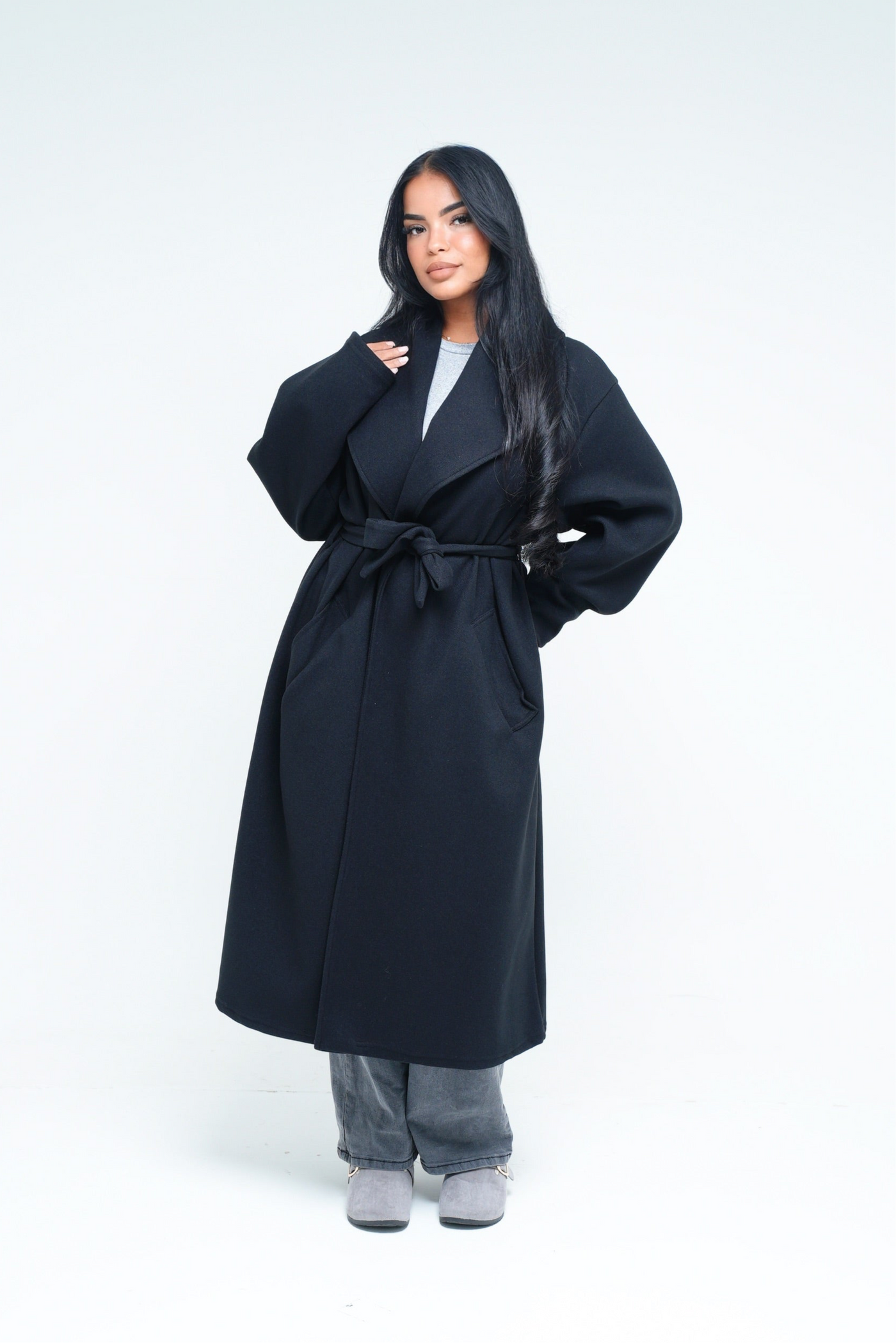Trench Coat Himaya - Aswad