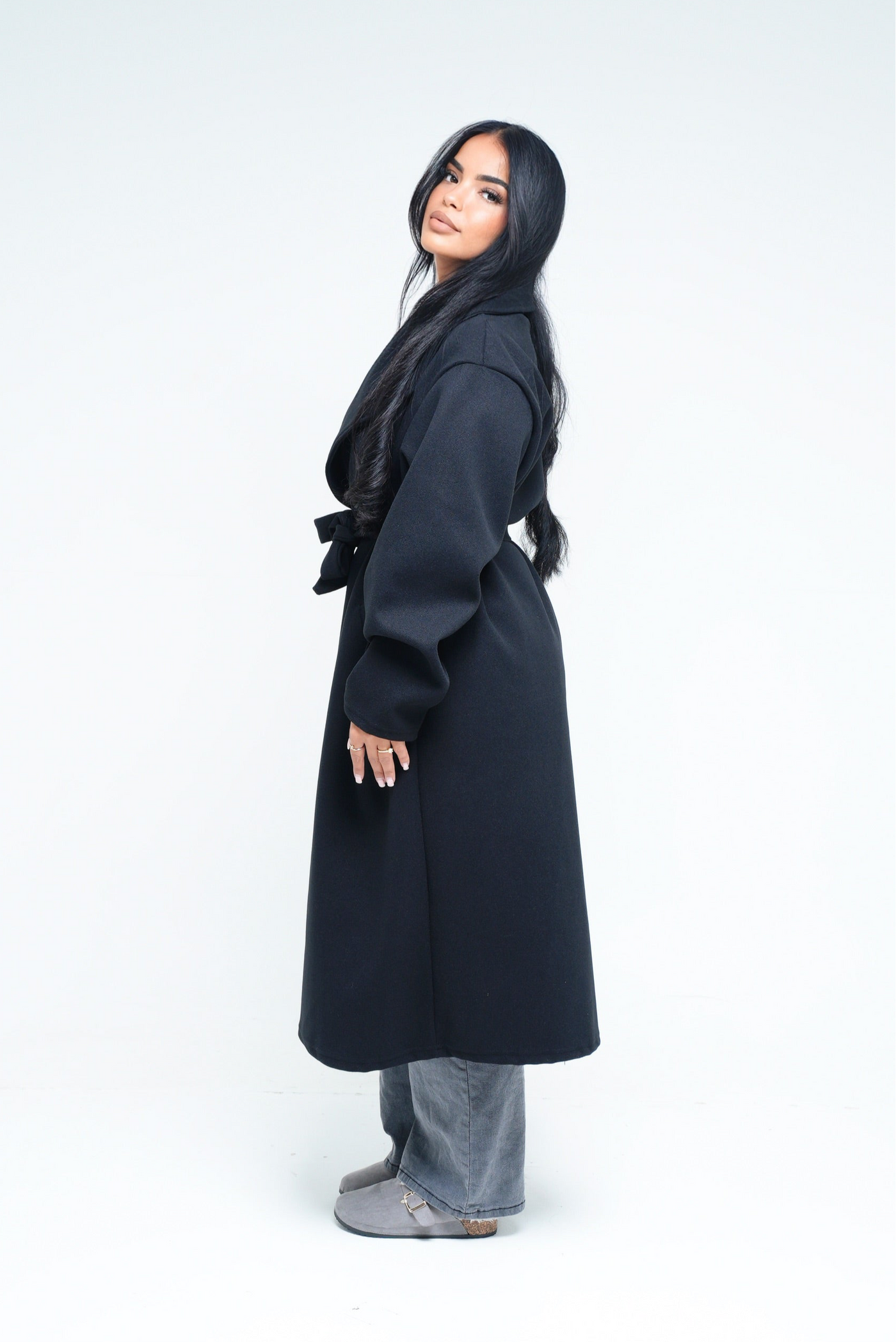 Trench Coat Himaya - Aswad
